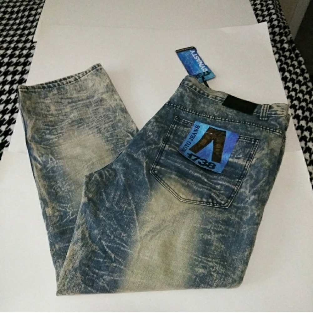 **SALE** NWT 1738 Dynasty Moto Jeans